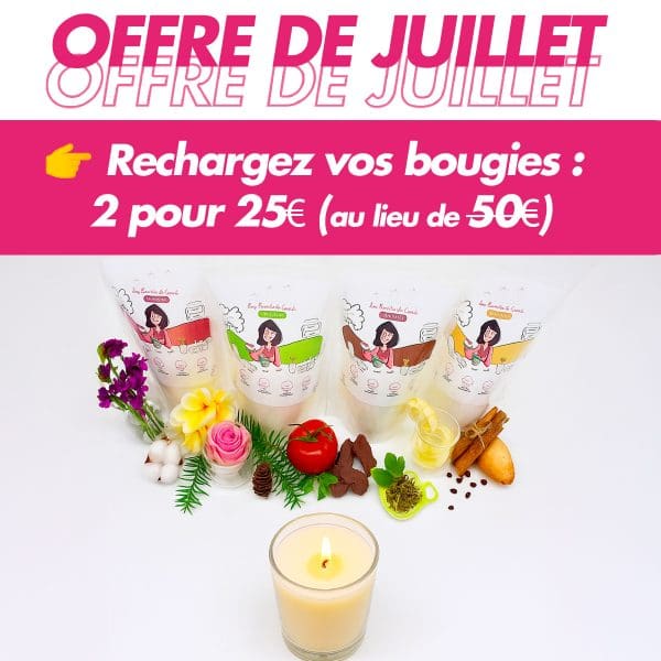 Offre pour le mois de juillet