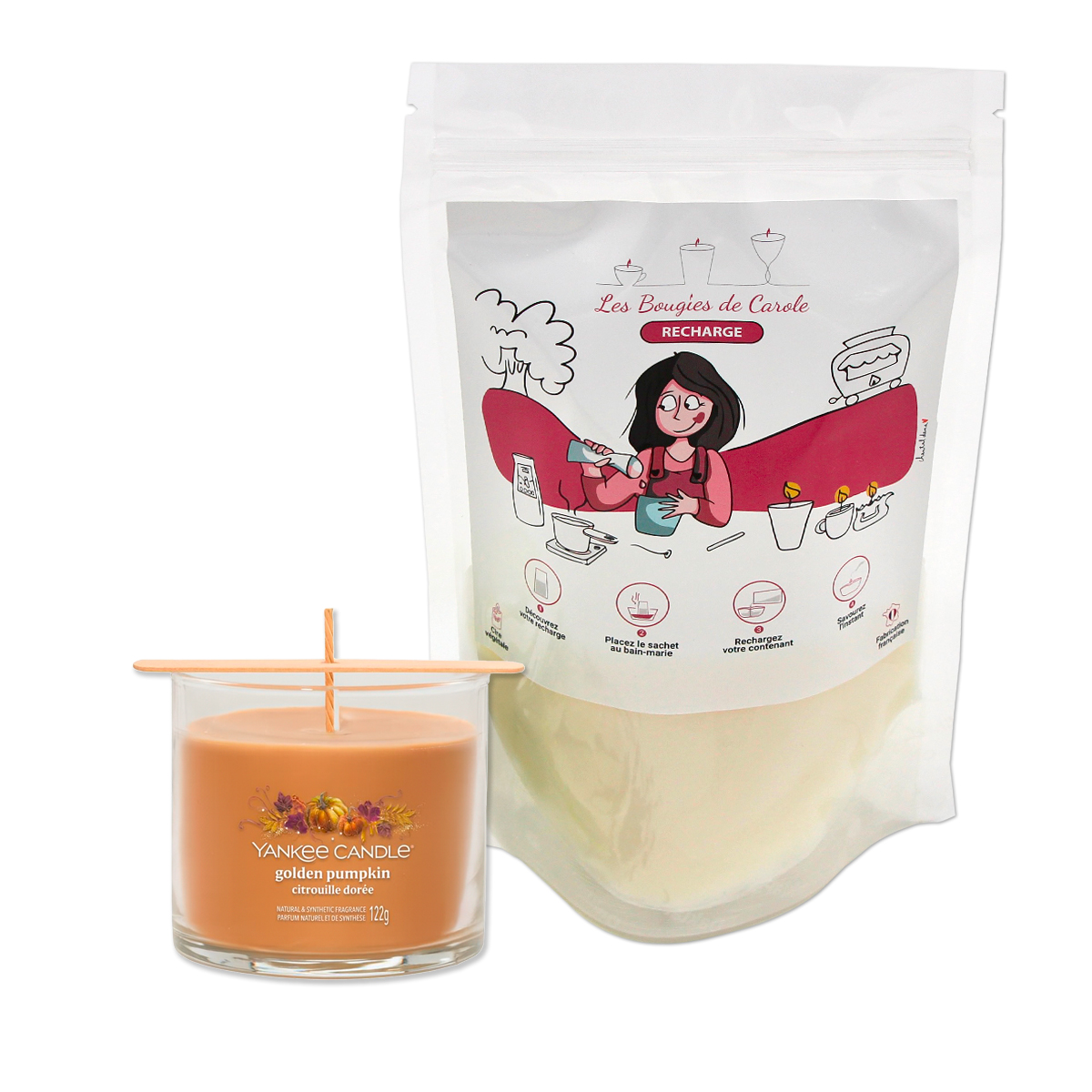 recharge pour bougie yankee candle - lille